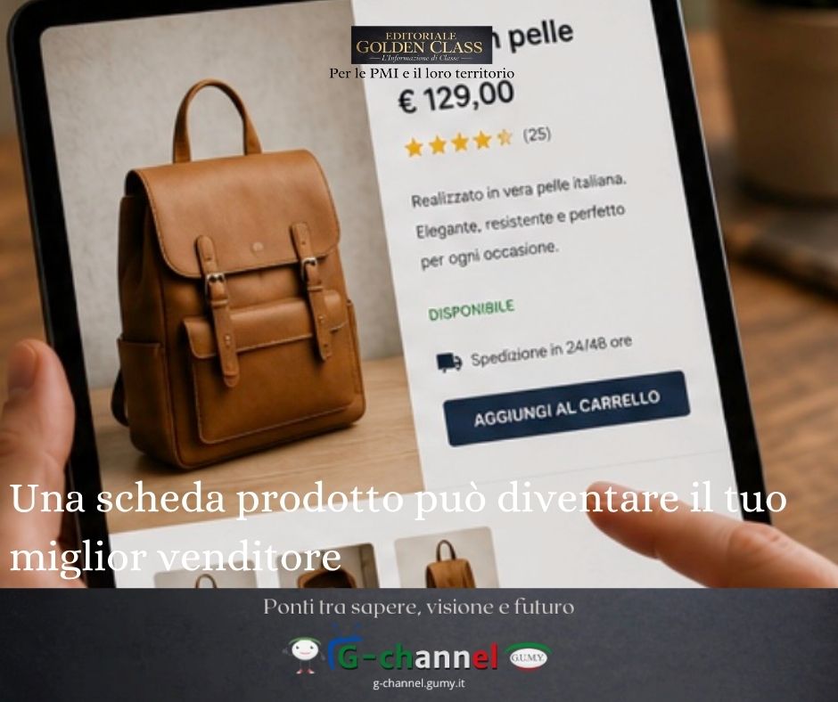 Una scheda prodotto può diventare il tuo miglior venditore